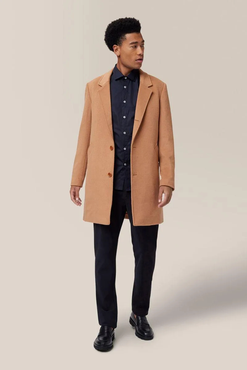 Wool Overcoat | Melton