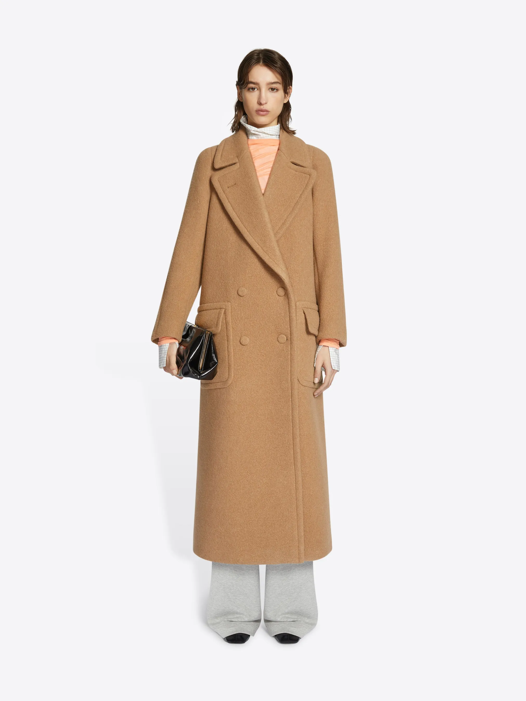 Wool overcoat